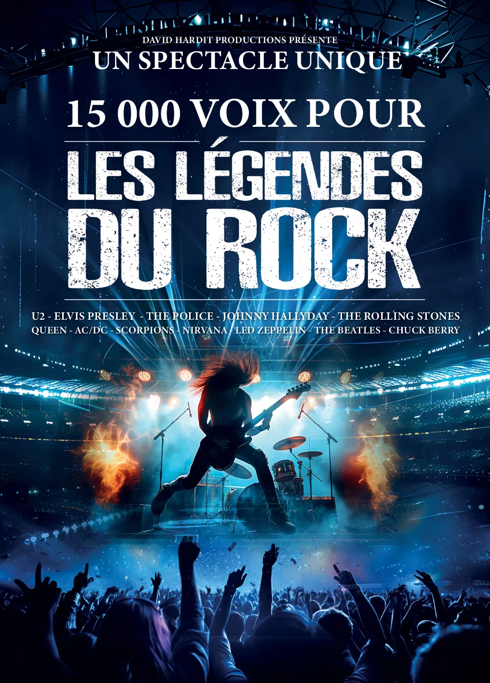15 000 voix pour les Légendes du Rock