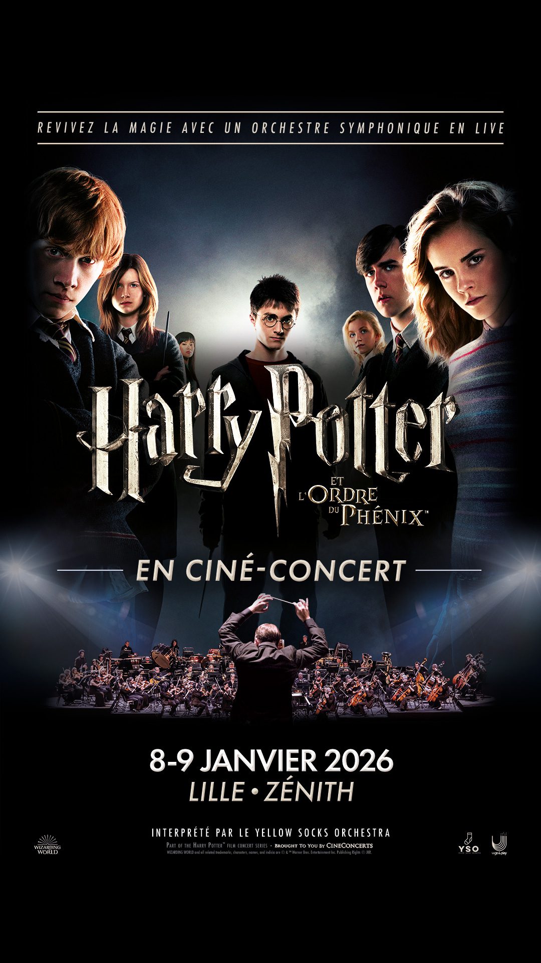 Harry Potter et l'ordre du Phenix en ciné-concert
